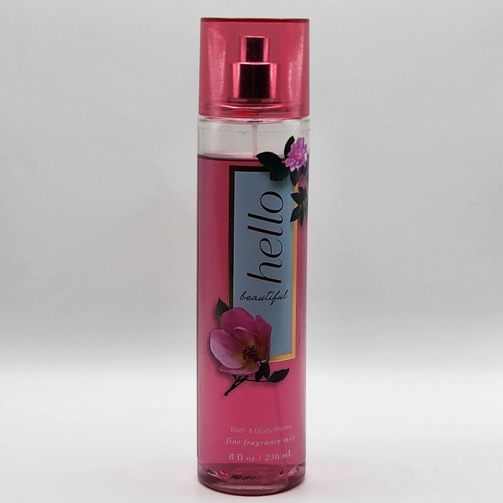Bath & Body Works Hello Beautiful Fine Fragrance Mist 8oz NEW